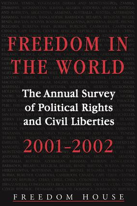 Freedom in the World: 2001-2002 (The Annual Survey of Political Rights and Civil Liberties) - 9780765809773 by Adrian Karatnycky, 9780765809773