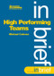 High Performing Teams In Brief by Michael Colenso, 9780750633543