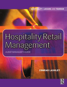 Hospitality Retail Management by Conrad Lashley, 9780750646161