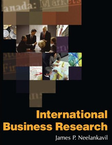 International Business Research by James P. Neelankavil, 9780765617729