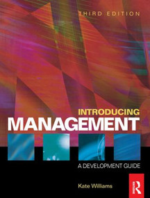Introducing Management by Kate Williams, 9780750668804