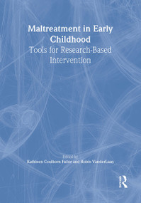 Maltreatment in Early Childhood (Tools for Research-Based Intervention) - 9780789008190 by Robin Vanderlaan, Kathleen Coulborn Faller, 9780789008190