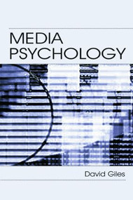 Media Psychology - 9780805840490 by David Giles, 9780805840490