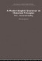 A Modern English Grammar on Historical Principles (Volume 1, Sounds and Spellings) by Otto Jespersen, 9780415860222