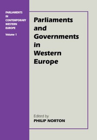 Parliaments in Contemporary Western Europe - 9780714643854 by Philip Norton, 9780714643854