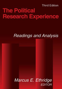 The Political Research Experience (Readings and Analysis) by Marcus E. Ethridge, 9780765607577
