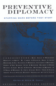 Preventive Diplomacy (Stopping Wars Before They Start) - 9780415922852 by Kevin M. Cahill, 9780415922852