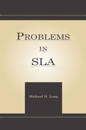 Problems in Second Language Acquisition - 9780805860849 by Michael H. Long, 9780805860849