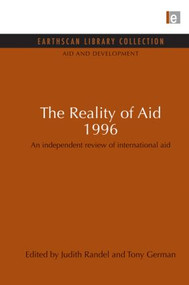 The Reality of Aid 1996 (An independent review of international aid) - 9780415851480 by Judith Randel, Tony German, 9780415851480