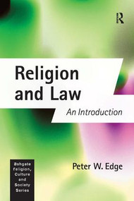 Religion and Law (An Introduction) - 9780754630487 by Peter W. Edge, 9780754630487