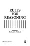 Rules for Reasoning - 9780805812572 by Richard E. Nisbett, 9780805812572