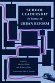 School Leadership in Times of Urban Reform - 9780805824513 by Marilyn Bizar, Rebecca Barr, 9780805824513