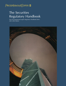 The Securities Regulatory Handbook (2000-2001) by PricewaterhouseCoopers, 9780765606549