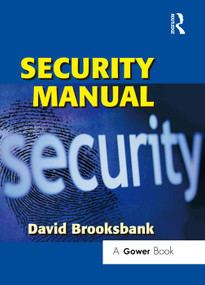 Security Manual by David Brooksbank, 9780566087837