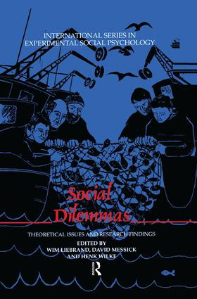 Social Dilemmas (Theoretical Issues and Research Findings) - 9780415861816 by Wim Liebrand, David Messick, Henk Wilke, 9780415861816