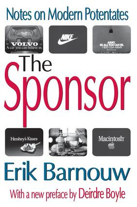 The Sponsor (Notes on Modern Potentates) - 9780765805478 by Roscoe Pound, Erik Barnouw, 9780765805478