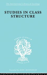 Studies Class Struct Ils 121 - 9780415863421 by G. D. H. Cole, 9780415863421
