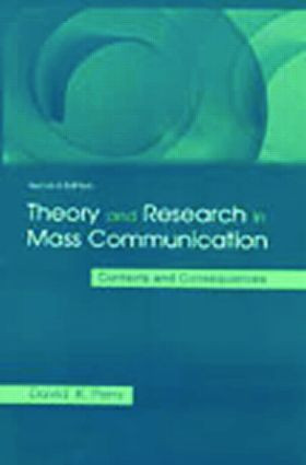 Theory and Research in Mass Communication (Contexts and Consequences) - 9780805839388 by David K. Perry, 9780805839388