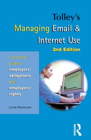 Tolley's Managing Email & Internet Use - 9780754524434 by Lynda Macdonald, 9780754524434