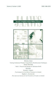 Training Nonhuman Primates Using Positive Reinforcement Techniques (A Special Issue of the journal of Applied Animal Welfare Science) - 9780805895735 by Mark J. Prescott, Hannah M. Buchanan-Smith, 9780805895735