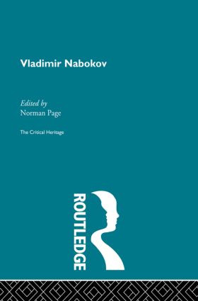Vladimir Nabokov by Professor Norman Page, Norman Page, 9780415849661