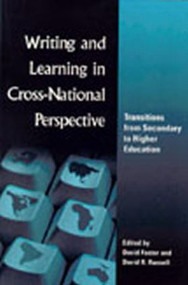 Writing and Learning in Cross-national Perspective (Transitions From Secondary To Higher Education) - 9780805844856 by David Foster, 9780805844856