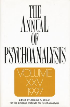 The Annual of Psychoanalysis, V. 25 - 9781138005242 by Jerome A. Winer, 9781138005242