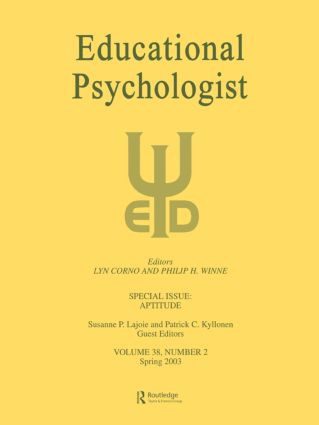 Aptitude (A Special Issue of Educational Psychologist) by Susanne P. Lajoie, Patrick C. Kyllonen, 9780805895971