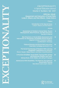 Assessment and Instruction of Social Skills (A Special Double Issue of Exceptionality) - 9780805897203 by Linda K. Elksnin, 9780805897203
