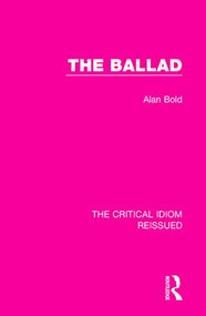 The Ballad - 9781138229365 by Alan Bold, 9781138229365