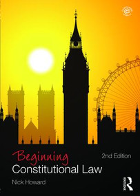 Beginning Constitutional Law by Nick Howard, 9781138189317