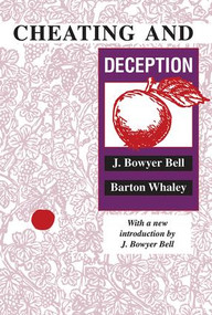 Cheating and Deception - 9780887388682 by J. Bowyer Bell, 9780887388682