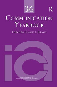 Communication Yearbook 36 - 9781138116870 by Charles T. Salmon, 9781138116870