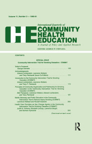 Community Intervention Trial for Smoking Cessation (Commit) by Edward Lichtenstein, Lawrence Wallack, Terry Pechacek, 9780895031556
