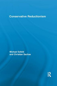 Conservative Reductionism - 9780815371892 by Michael Esfeld, Christian Sachse, 9780815371892