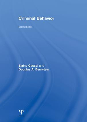 Criminal Behavior - 9781138003958 by Elaine Cassel, Douglas A. Bernstein, 9781138003958