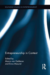 Entrepreneurship in Context by Marco van Gelderen, Enno Masurel, 9781138212718
