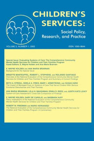 Evaluating Systems of Care by E. Wayne Holden, Ana Maria Brannan, 9780805896831