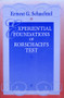 Experiential Foundations of Rorschach's Test - 9780881633542 by Ernest G. Schachtel, 9780881633542