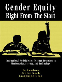 Gender Equity Right From the Start by Jo Sanders, 9780805823370