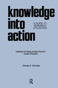 A Guide to Research Utilization (A Guide to Research Utilization) - 9780895030313 by George Peter Cernada, 9780895030313