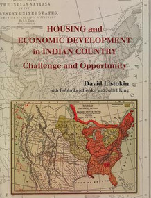 Housing and Economic Development in Indian Country (Challenge and Opportunity) - 9780882851785 by Robin Leichenko, 9780882851785