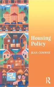 Housing Policy - 9780953357123 by Jean Conway, Pete Alcock, Professor Peter Alcock (S Ed), 9780953357123