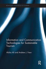 Information and Communication Technologies for Sustainable Tourism - 9781138081734 by Alisha Ali, Andrew Frew, 9781138081734