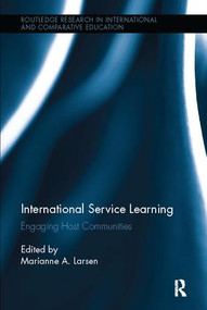 International Service Learning (Engaging Host Communities) by Marianne Larsen, 9781138086043