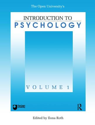 Introduction To Psychology (Vol 1) by Ilona Roth, 9780863771385