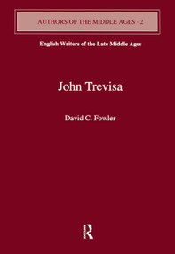 John Trevisa by David C. Fowler, 9780860783701