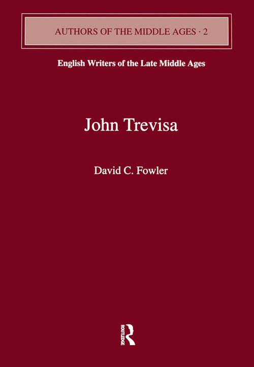 John Trevisa by David C. Fowler, 9780860783701