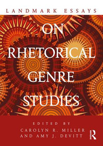 Landmark Essays on Rhetorical Genre Studies - 9781138047709 by Carolyn R. Miller, Amy J. Devitt, 9781138047709