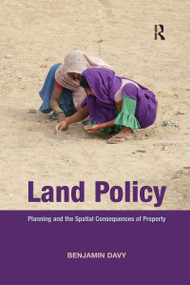 Land Policy (Planning and the Spatial Consequences of Property) - 9781138209893 by Benjamin Davy, 9781138209893